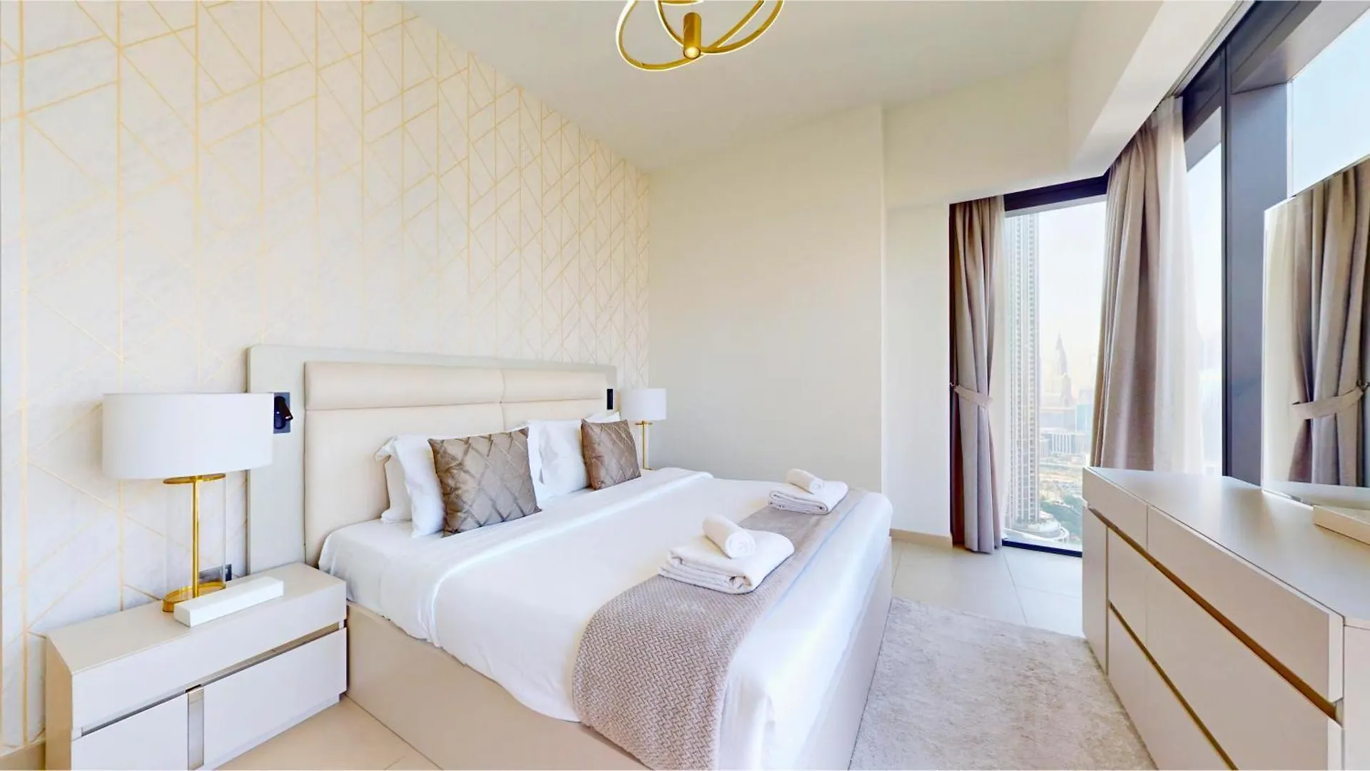 Apartment Trps - Act One Act Two Towers, Downtown Dubai, Iconic 3Br Plus Maids - With Burj Khalifa Views - Near Dubai Mall
